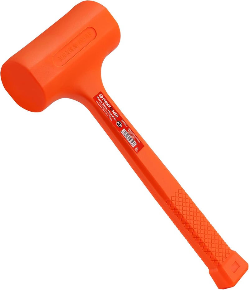 Max Power مطرقة ديد بلو، مطرقة ديد بلو 4 رطل مع مقبض مزخرف - Image 1